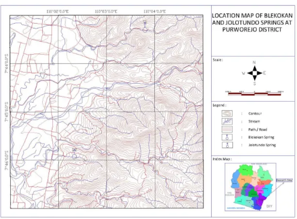 Figure 2. Groundwater sampling location.   