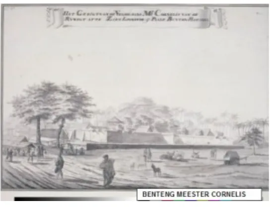 Gambar benteng Meester Cornelis