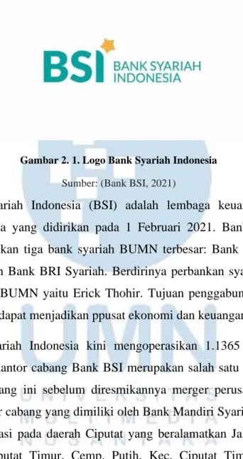 Gambar 2. 1. Logo Bank Syariah Indonesia 