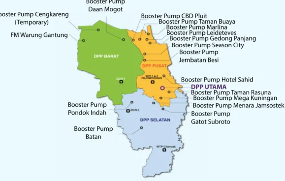 Gambar 2.4. Wilayah Operasional PT Palyja