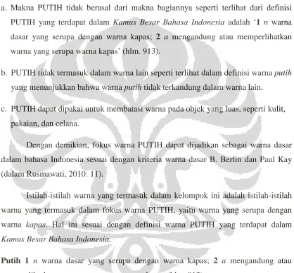 Gambar 3.2 PUTIH  