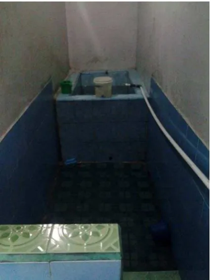 Gambar 13. Kondisi WC di salah satu ruang tahanan 