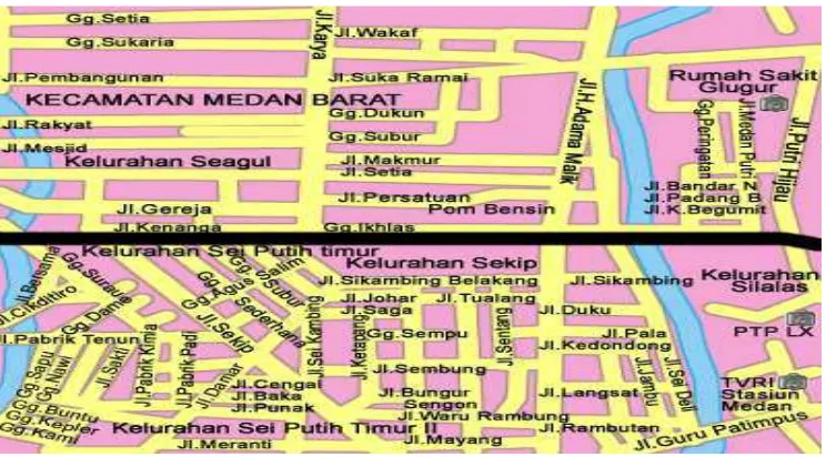 Gambar 3.1 (Sumber: Google Maps) 