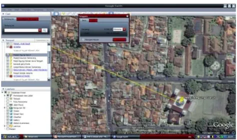 Gambar 6. Software  Google Earth 107