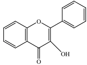 gambar 2.9 struktur Flavonol : 