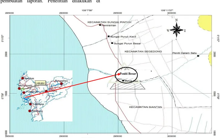 Gambar 1. Peta Lokasi Penelitian 