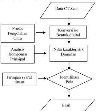 Gambar 2. Hasil CT Scan Tumor Otak  (a) Adenoma Pituitari (b) Kranifaringioma 