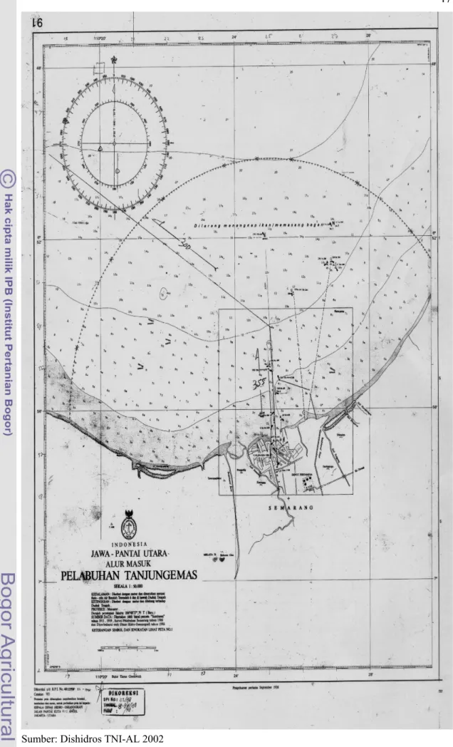 Gambar 6. Perairan Pelabuhan Tanjung Emas dan sekitarnya 