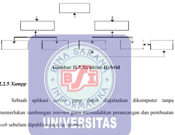 Gambar II.5.Struktur Hybrid 