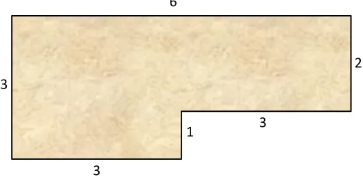 Figure 5. a right-angle plane figure 