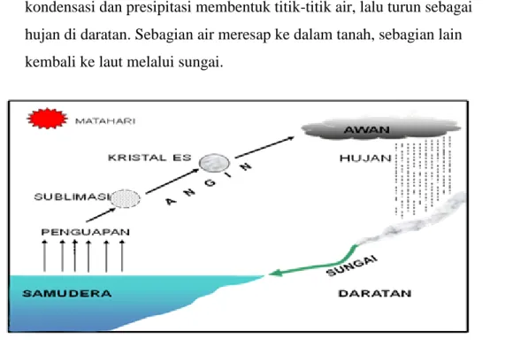 Gambar 3.3 Daur hidrologi sedang 