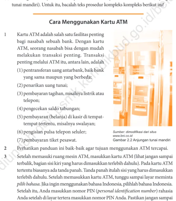 Gambar 2.2 Anjungan tunai mandiri