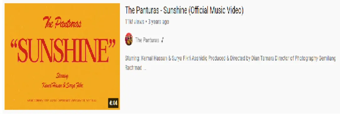 Gambar 1.3 Sunshine The Panturas 