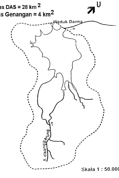 Gambar 3.2 Daerah Aliran Sungai (DAS) Cisanggarung 
