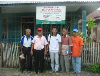 Gambar 5. Kantor Sekretariat Kelompok Tani Leleakatuvu Desa Tondo 