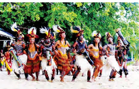 Gambar 1  Tari Selamat Datang dari Papua Barat Sumber http://kpd-papuabaratprov.go.id
