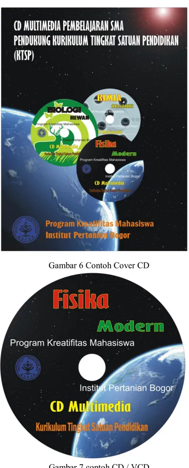 Gambar 6 Contoh Cover CD 