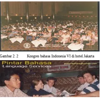 Gambar 2. 2Kongres bahasa Indonesia VI di hotel Jakarta