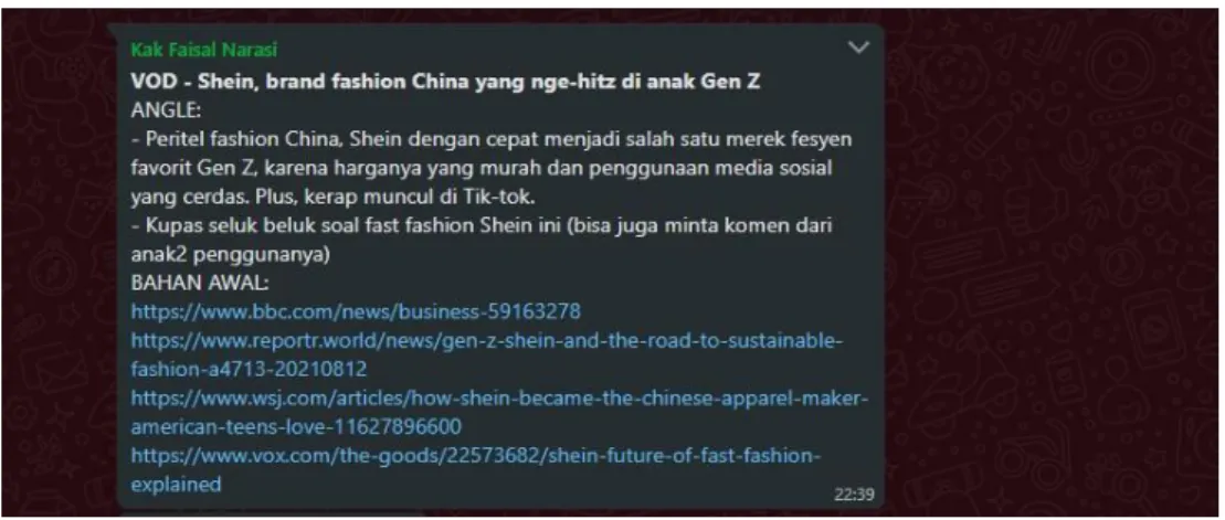 Gambar 3.4 Salah Satu Naskah VOD 