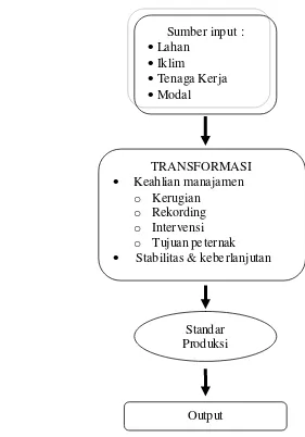 Gambar 3  Konsep pengembangan sistem produksi ternak  (Wilson 1998) 