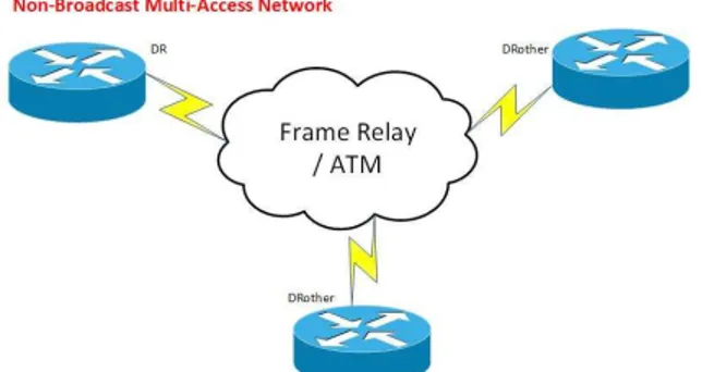 Gambar 2.12 Non-Broadcast Multi-Access Network (sumber:  http://www.educationalcentre.co.uk) 