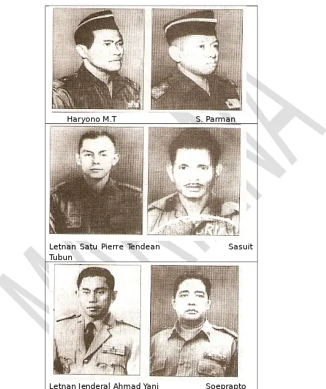 Gambar : Korban keganasan G 30 S / PKI di jakarta