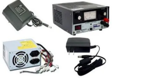 Gambar 2.8 Macam-macam Adaptor / Catu Daya / Powersupply 
