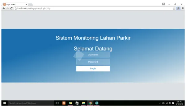 Gambar 11. Halaman Monitor 