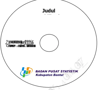 Gambar Kulit Muka (Cover) CD Produk BPS Provinsi
