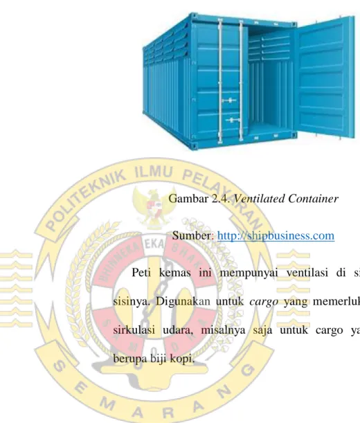 Gambar 2.4. Ventilated Container  Sumber: http://shipbusiness.com 