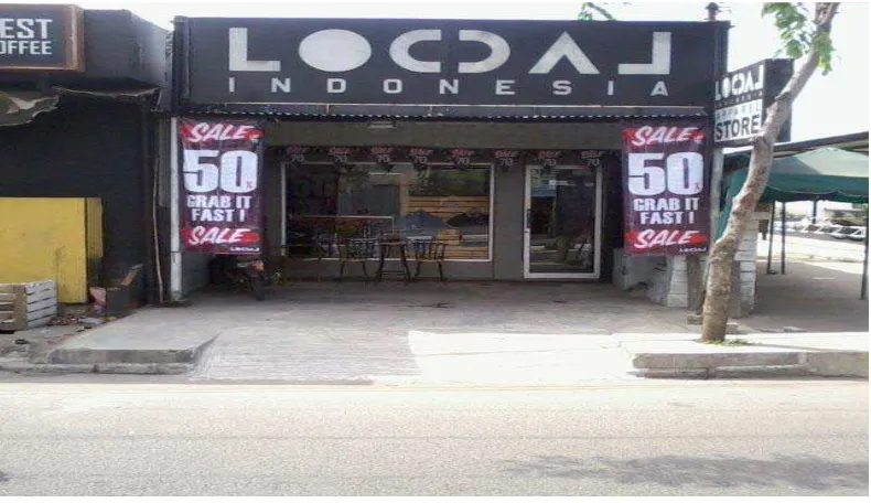 Gambar 3:  Distro LOCCAL Kota Medan 
