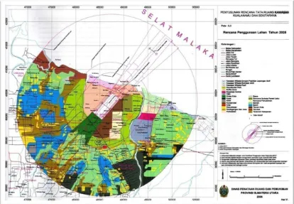 Gambar 2.8 Peta Penyusunan Rencana Tata Ruang Kawasan Kuala Namu dan 
