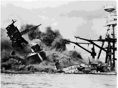 Gambar 2.1 Militer Jepang menyerang kapal Amerika Serikat 