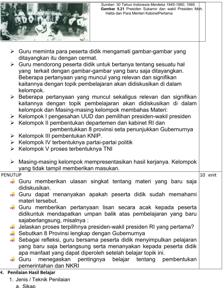 Gambar  5.21  Presiden  Sukarno  dan  wakil  Presiden  Moh. 