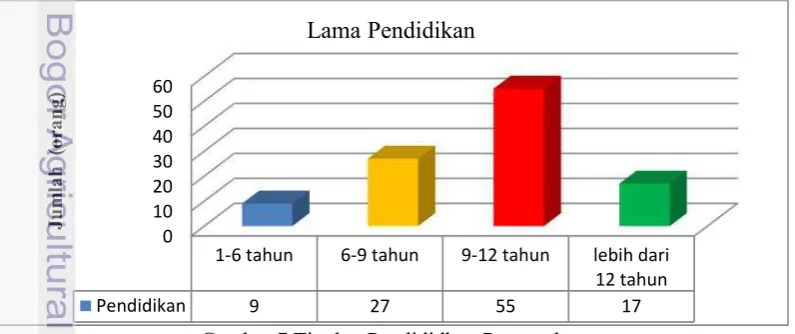 Gambar 7 Tingkat Pendididkan Responden