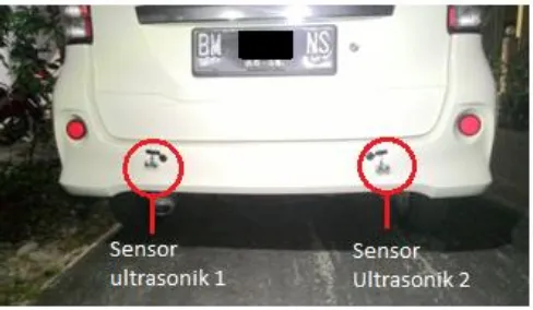 Gambar 10. Sensor Ultrasonik 1 dan 2 