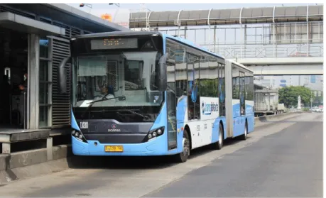 Gambar  II.1  Bus Transjakarta 