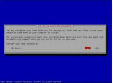 Gambar 4.19. Pilihan enkripsi username dan password    