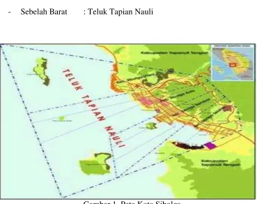 Gambar 1. Peta Kota Sibolga 