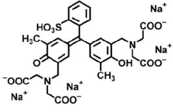 Gambar 1. Struktur xylenol orange [3]