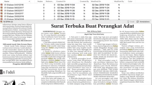 Gambar 3. Pemrosesan data digital dengan NVIVO 