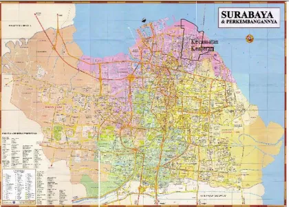 Gambar 3. 7 Peta Kecamatan Kenjeran, Kota Surabaya