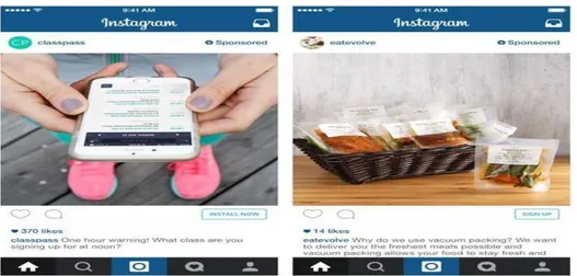 Gambar 1.5 Contoh iklan di Instagram 
