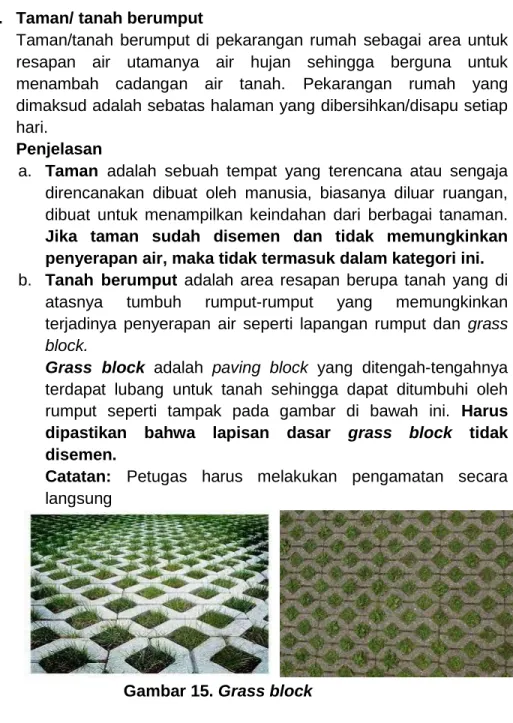 Gambar 15. Grass block 