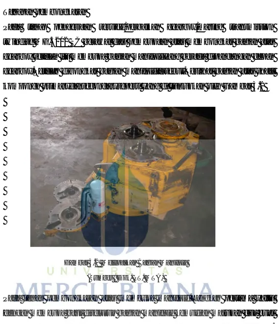 Gambar 3.2  Melepaskan Bagian Manifold  (Sumber : Dok. PT. MTA) 