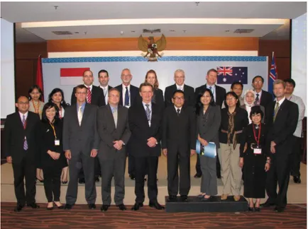 Gambar 1. Delegasi Indonesia dan Australia