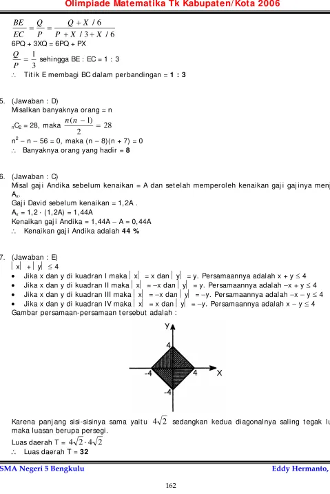 Gambar persamaan-persamaan tersebut adalah : 