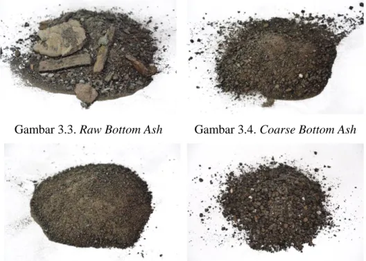 Gambar 3.3. Raw Bottom Ash 