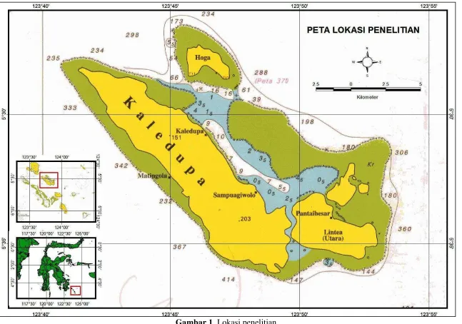Gambar 1. Lokasi penelitian. 