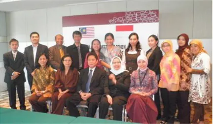 Gambar 2. Delegasi Indonesia pada BTA Indonesia - Malaysia